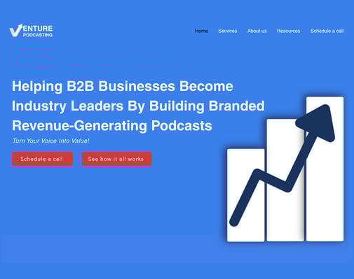 Venture Podcasting uses Sync Cloud Storage